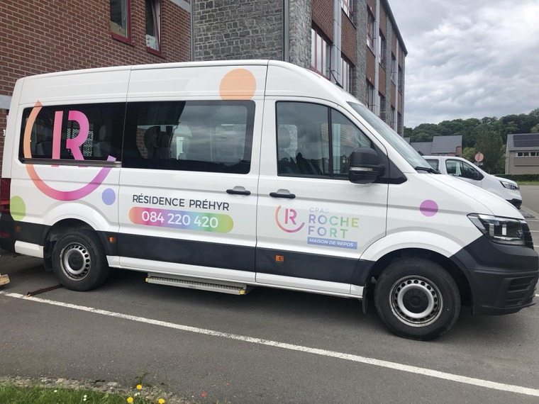 Véhicule MRS pour les activités à l'extérieur des résidents